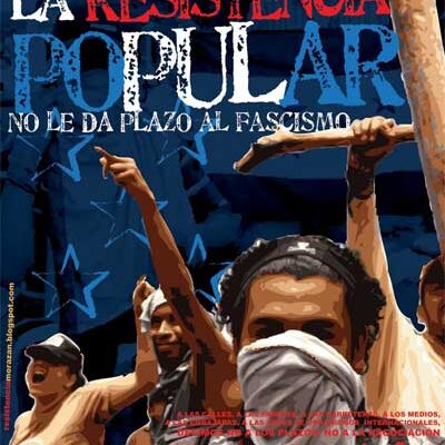 Affiche de la résistance hondurienne
