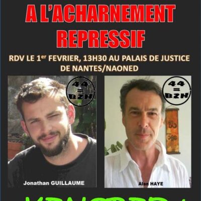 Affiche pour les indépendantistes bretons