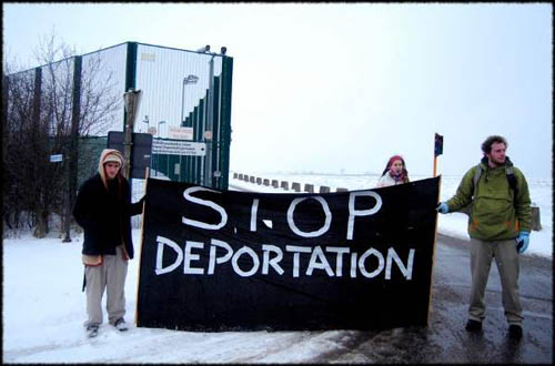 Manifestation à Steenockerzeel