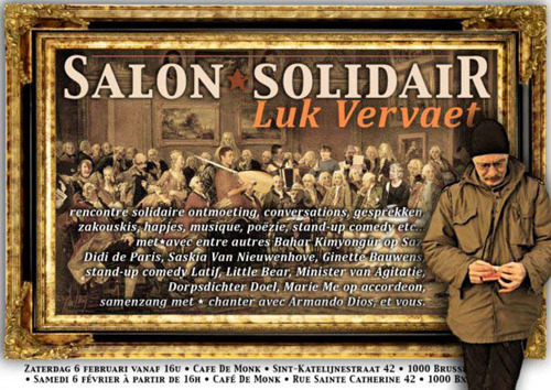 Affiche de la soirée pour Vervaet