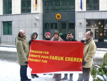Manif pour Faruk Ereren