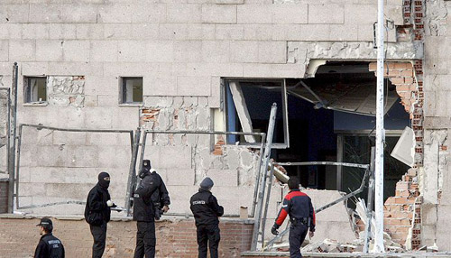 Attentat contre le commissariat d'Ondarroa