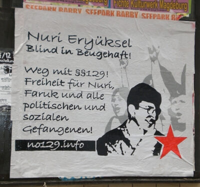 Affiche contre le §129