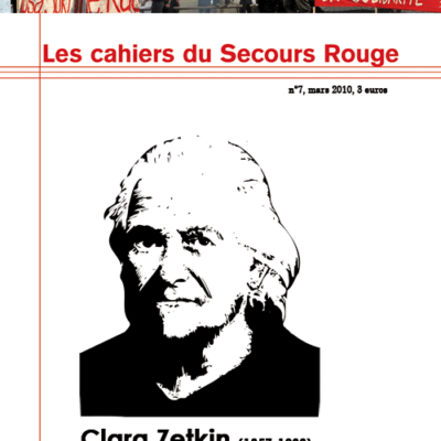 Jaquette du cahier n°7