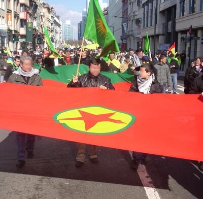 Manifestation pour le PKK