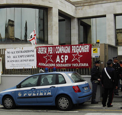 Manifestation pour Avni Er
