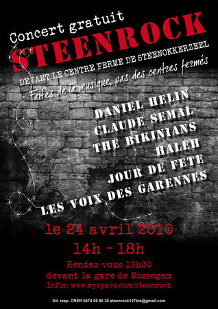 Concert de soutien aux sans-papiers STEENROCK