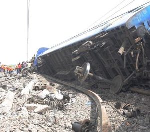Déraillement d'un train au Bengale occidental