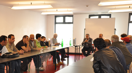 Meeting pour les prisonniers arabes, Bruxelles 22 mai 2010
