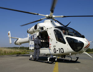 Hélicoptère de la police fédérale