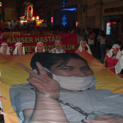 Manifestation pour la libération de Güler Zere