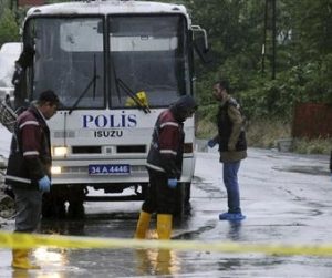 Attentat contre la police à istanbul