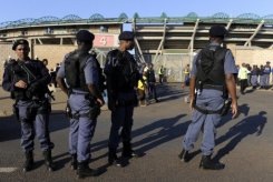 Dispositif policier pour la Coupe du Monde de football