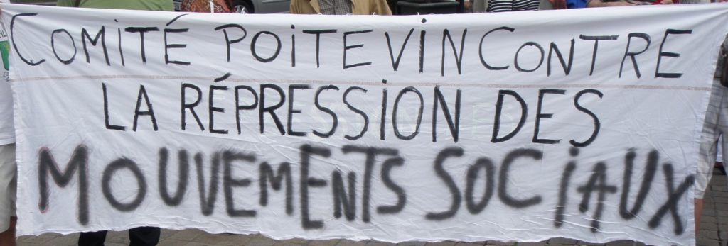 Antirépression à Poitiers