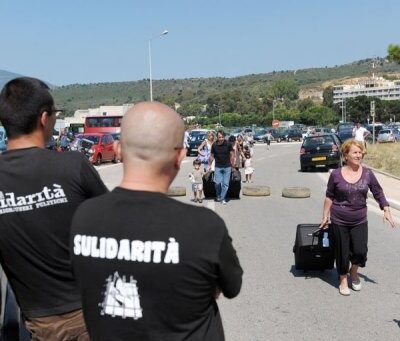 Barrage en Corse pour les prisonniers politiques