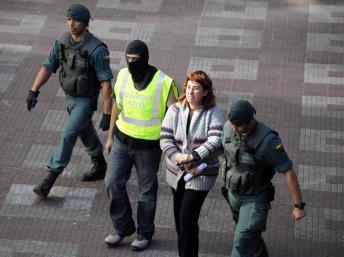 Arrestation d'une membre présumée d'Ekin