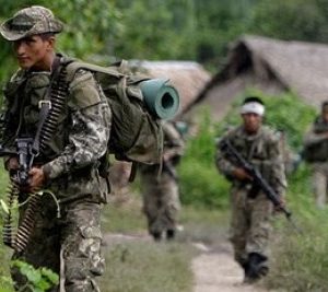 Ratissage des forces spéciales de l'armée péruvienne