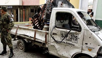 Bombe contre le siège de la DAS à Pasto (Colombie)