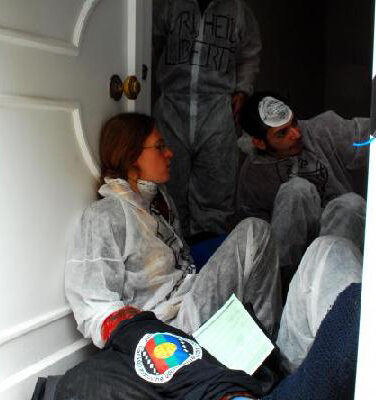 Occupants de l'ambassade du Chili