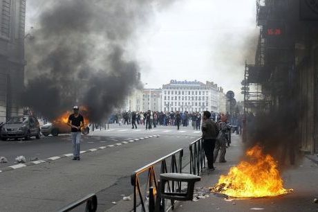 Incidents suite aux manifestations lycéennes à Lyon