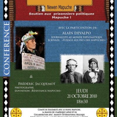 Conférence à Bruxelles sur les Mapuches