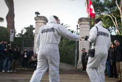 Bombe à l'ambassade de Suisse à Rome
