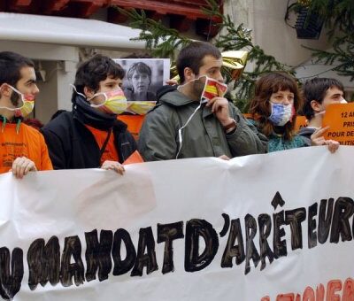 Manifestation pour Aurore Martin