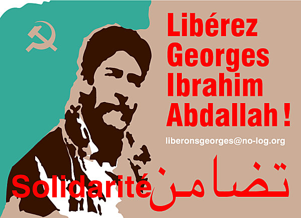 Carte de solidarité avec Georges Ibrahim Abdallah