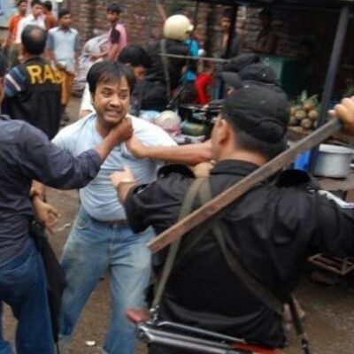 Manifestations réprimée au Bangladesh