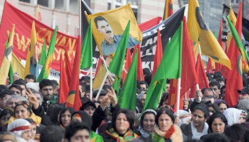 Manifestation kurde à Strasbourg