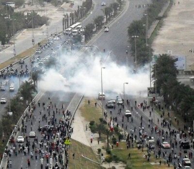 Manifestation à Manama