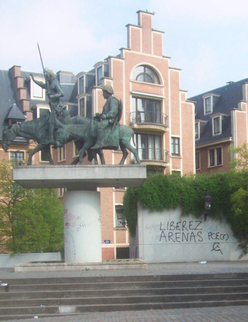 bombage pour Arenas à Bruxelles