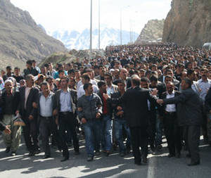 Manifestation à Hakkari
