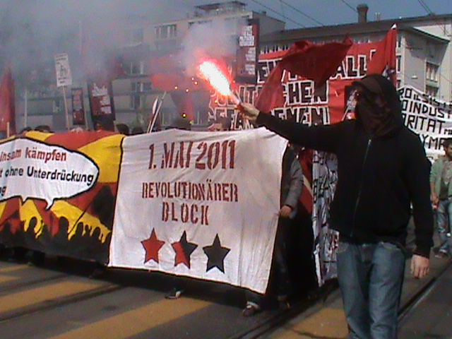 Manifestation 1 mai à Zurich