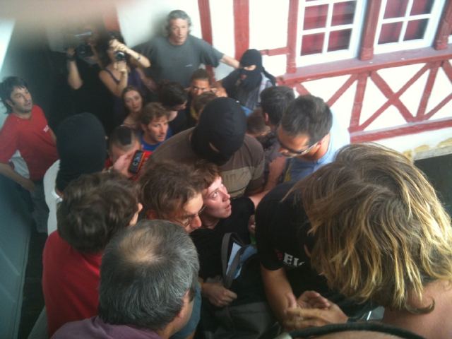 Arrestation manquée d'Aurore Martin