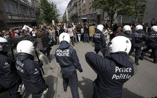 Manifestation des indignés à Bruxelles