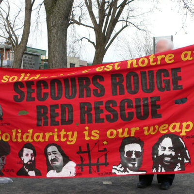 Calicot du Secours Rouge canadien