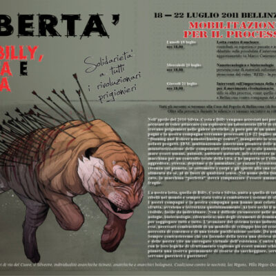 Activités pour le procès de Billy, Costa et Silvia