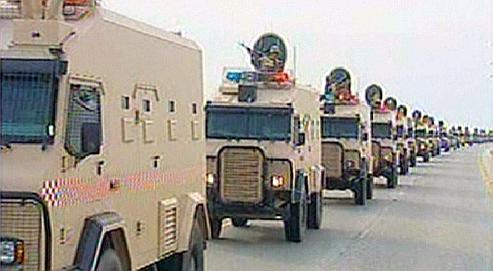 l'entrée de l'armée saoudienne au Bahrein