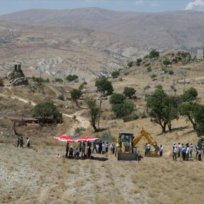 Fouilles d'un charnier en Turquie