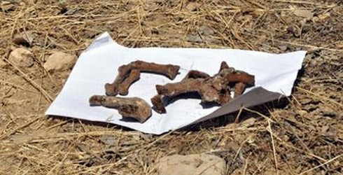 Fouilles d'un charnier en Turquie