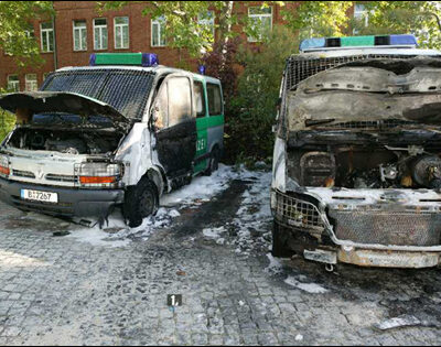 Action incendiaire du MG