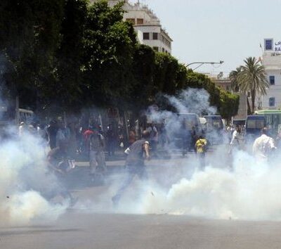 Manifestation à Tunis