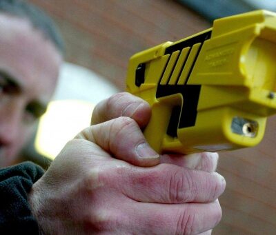 Taser utilisé par la police britannique