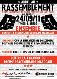 Manifestation pour les prisonniers marocains