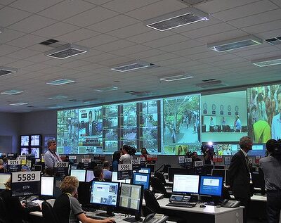 Centre de surveillance policière à Perth