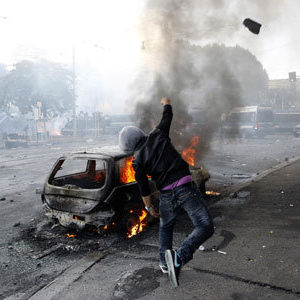 Manifestation à Rome
