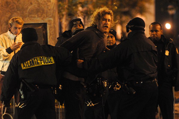 Arrestations à Atlanta