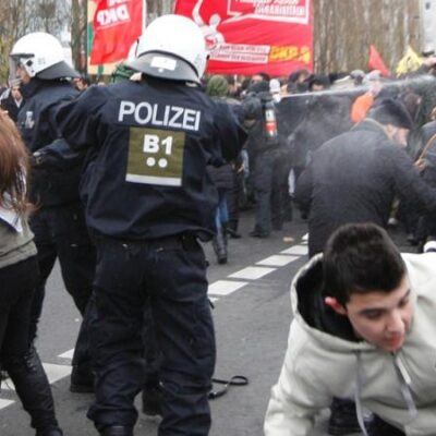 Manifestation kurde à Berlin