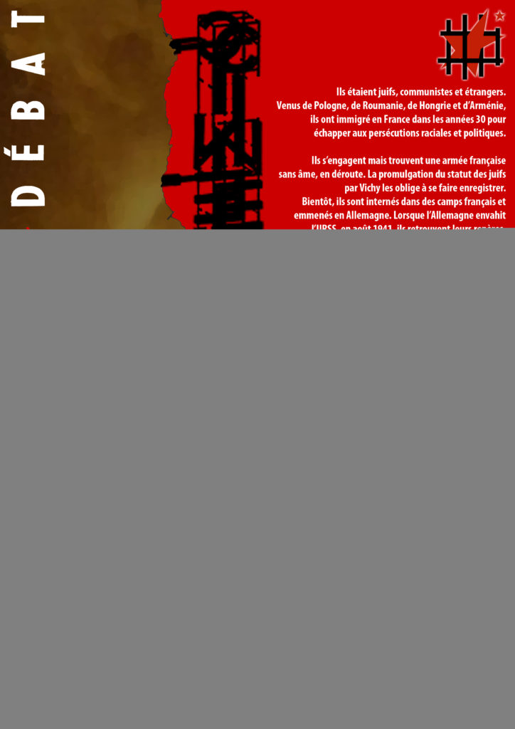 Affiche 'Des terroristes à la retraite' Affiche 'Des terroristes à la retraite'